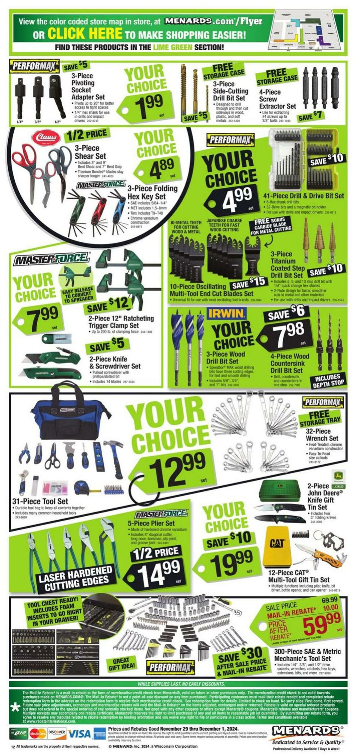 Weekly ad Menards 11/28/2024 - 12/01/2024