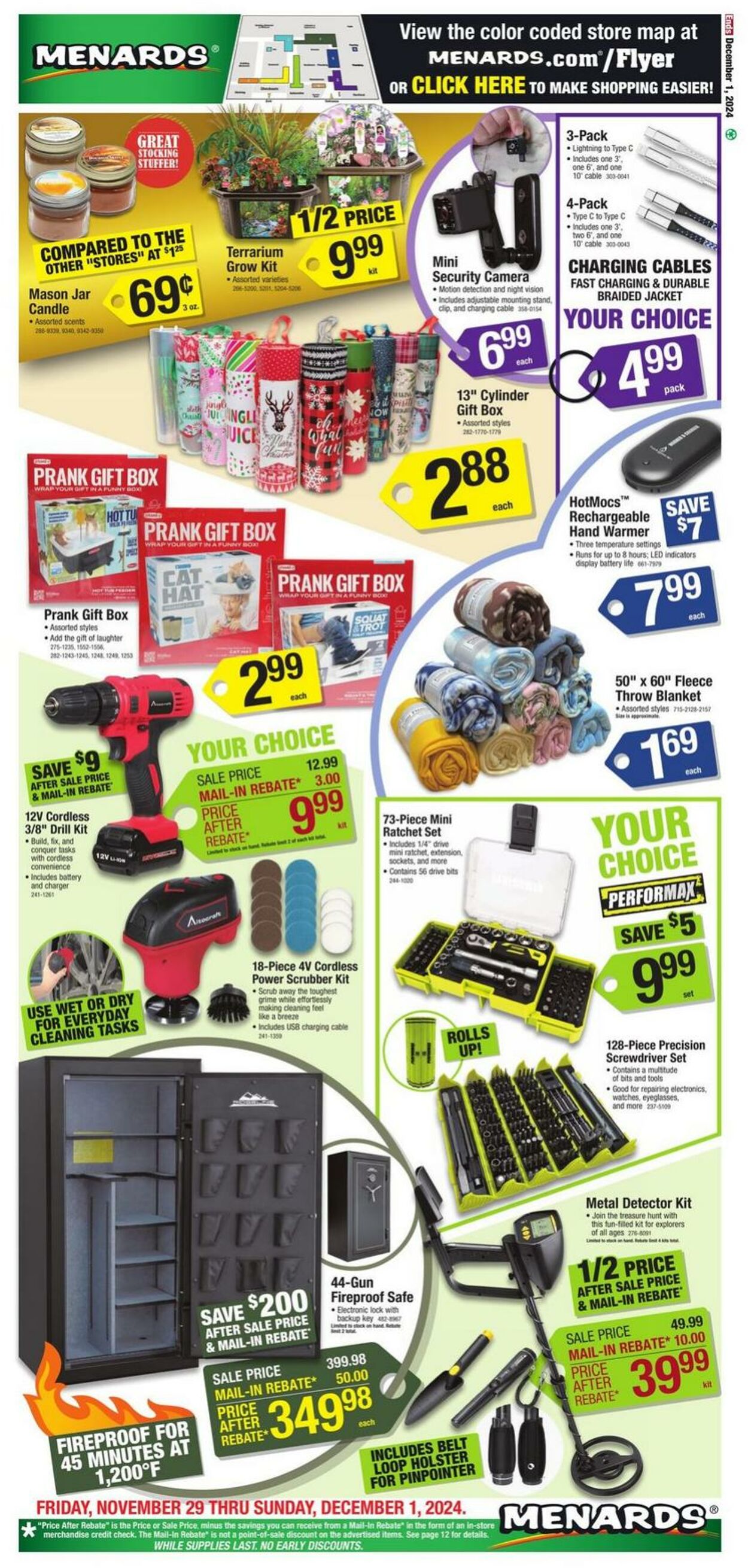 Weekly ad Menards 11/28/2024 - 12/01/2024