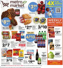 Weekly ad Metro Market 11/20/2024 - 11/28/2024