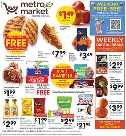 Weekly ad Metro Market 09/14/2022 - 09/20/2022