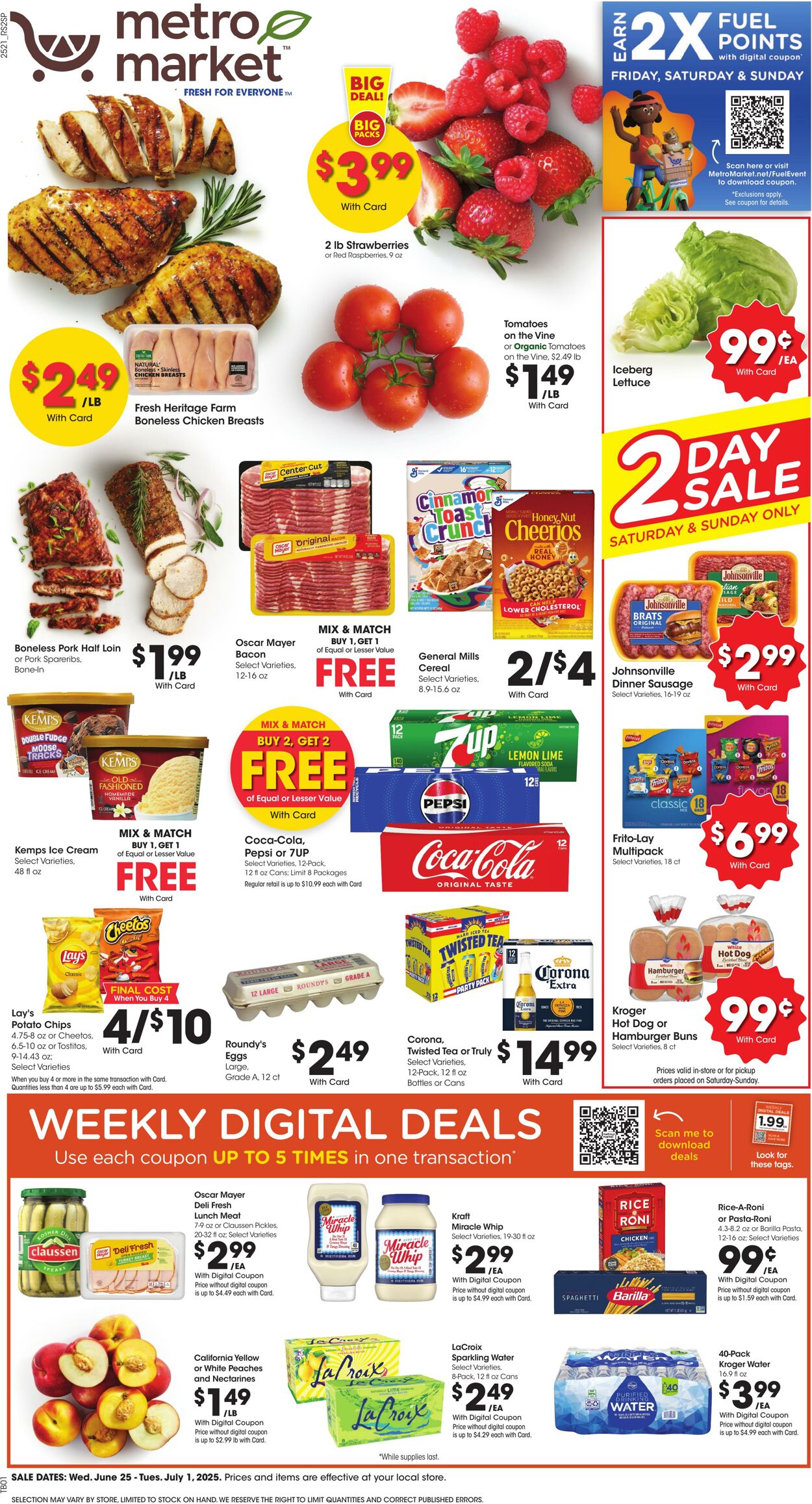Metro Market Promotional weekly ads