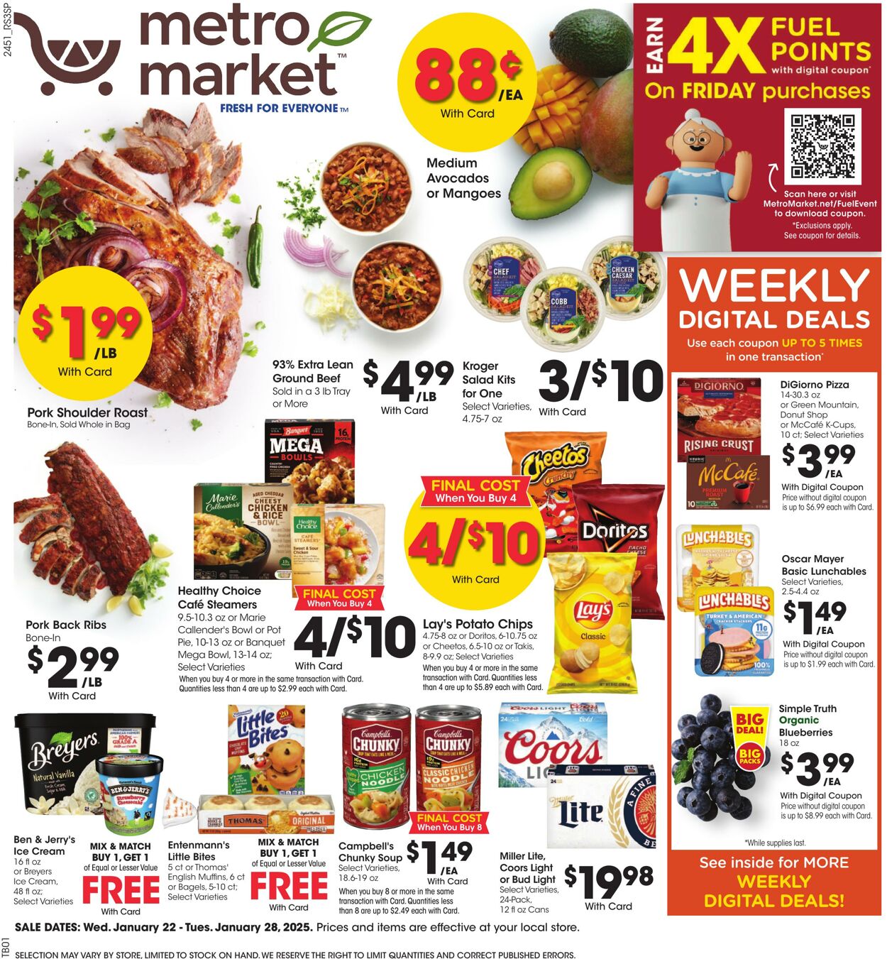 Weekly ad Metro Market 01/22/2025 - 01/28/2025