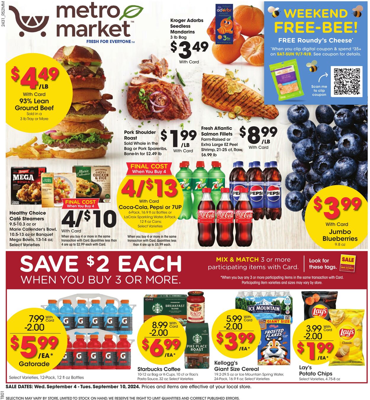 Weekly ad Metro Market 09/04/2024 - 09/10/2024