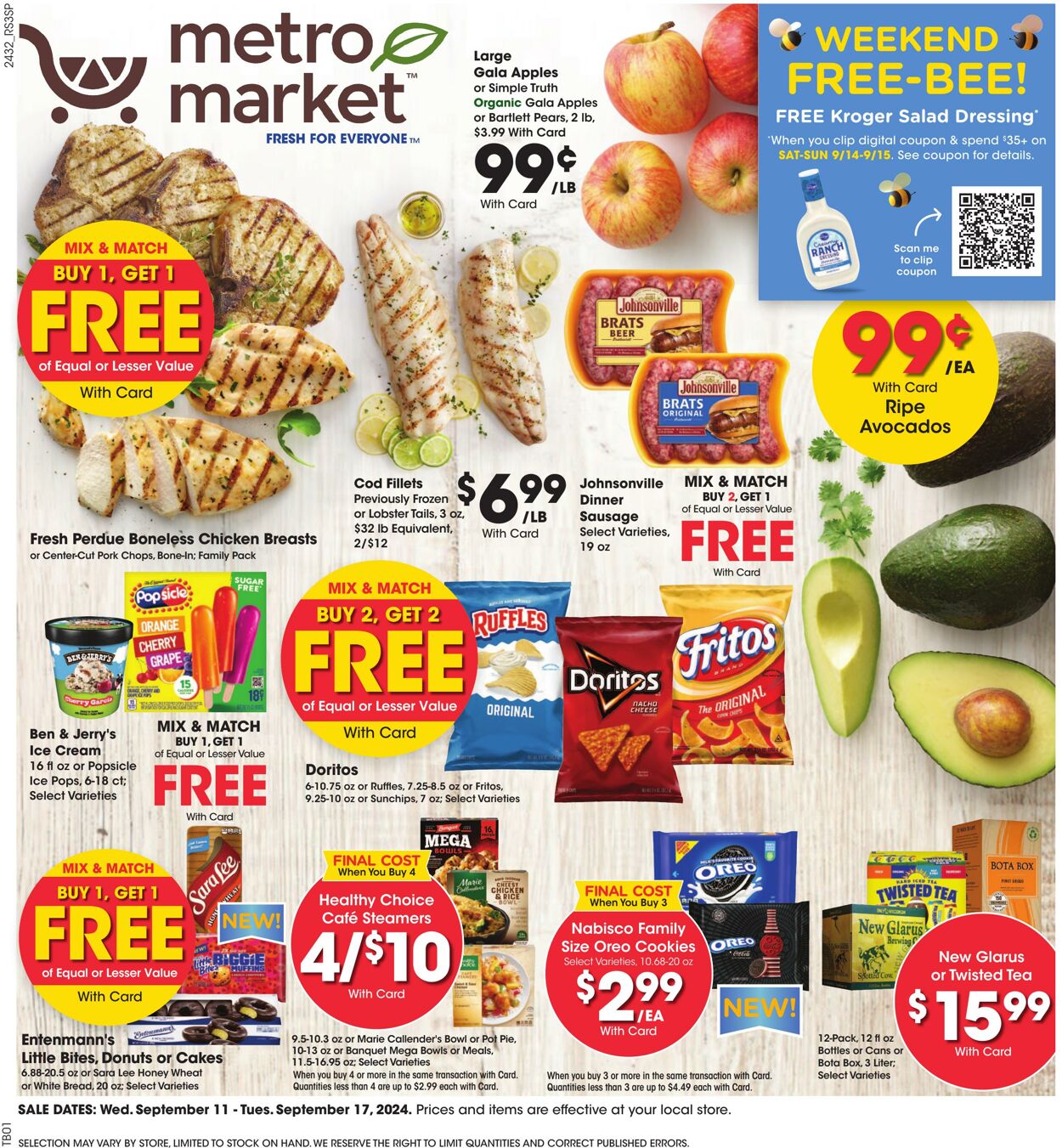 Weekly ad Metro Market 09/11/2024 - 09/17/2024