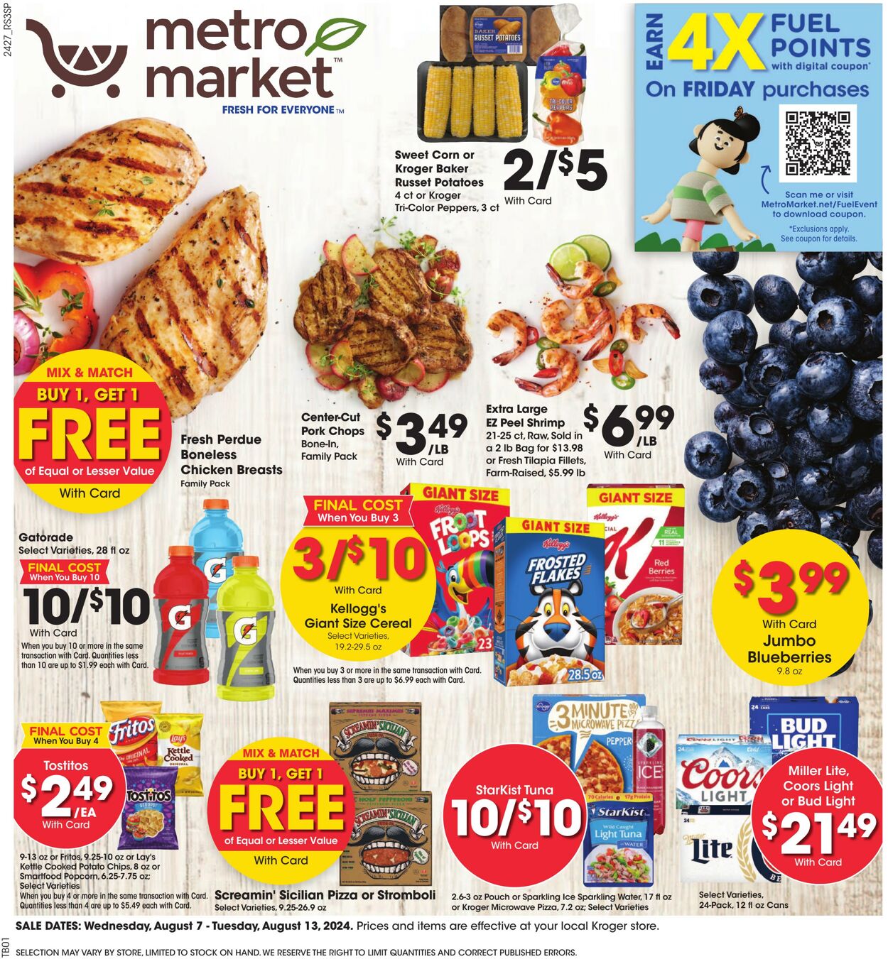 Weekly ad Metro Market 08/07/2024 - 08/13/2024