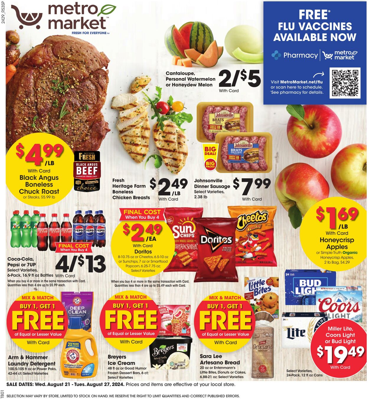 Weekly ad Metro Market 08/21/2024 - 08/27/2024