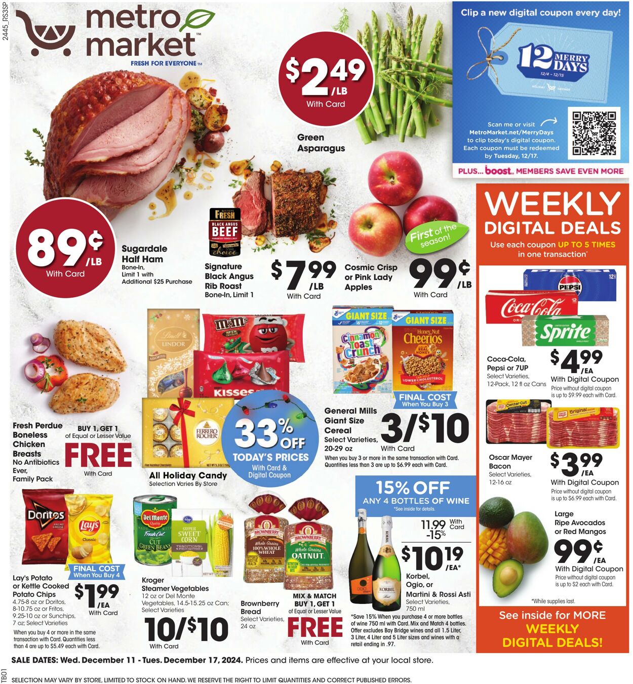 Weekly ad Metro Market 12/11/2024 - 12/17/2024