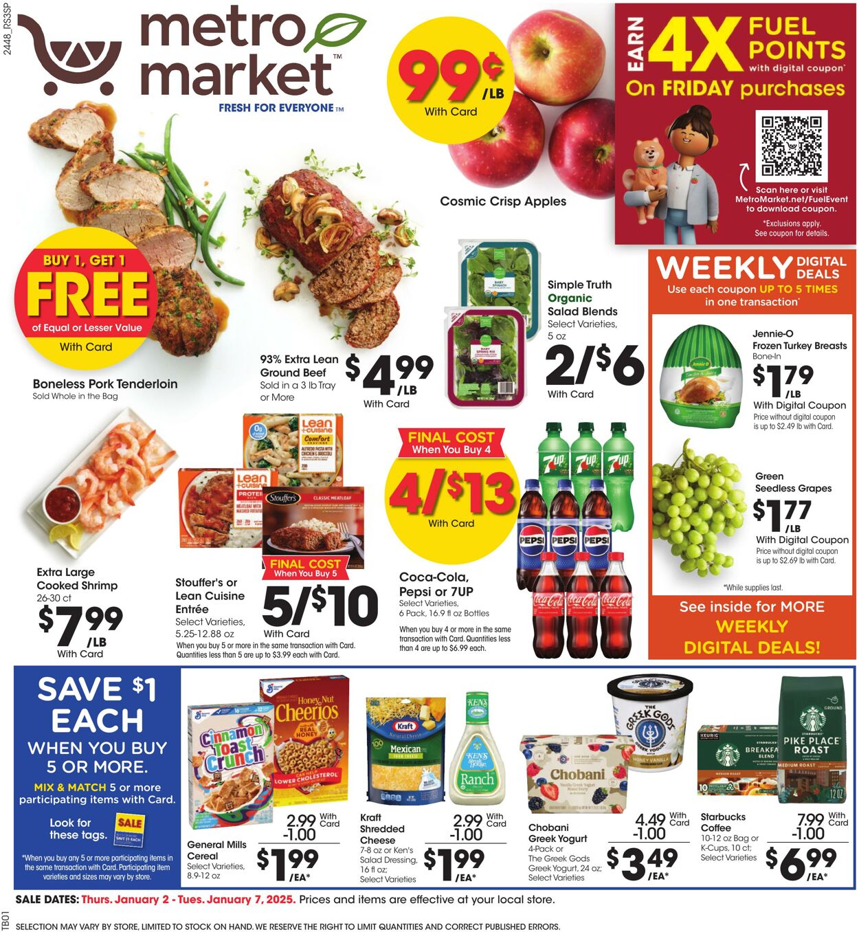 Weekly ad Metro Market 01/02/2025 - 01/07/2025