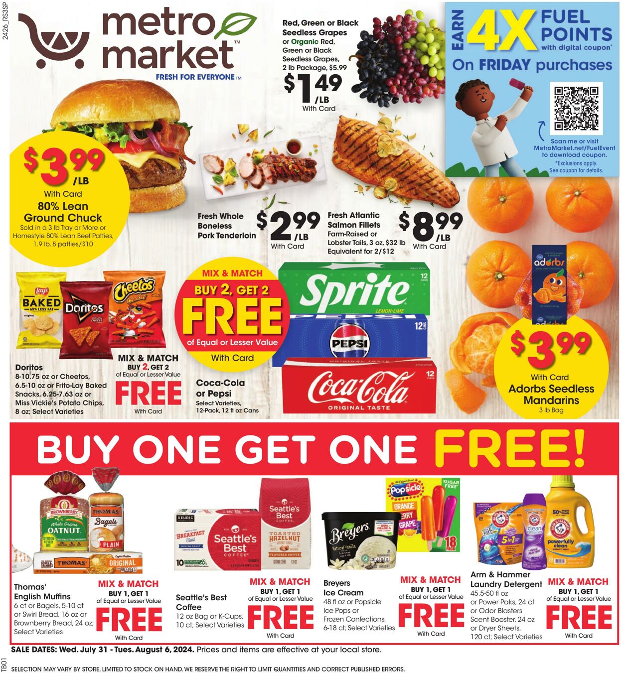 Weekly ad Metro Market 07/31/2024 - 08/06/2024