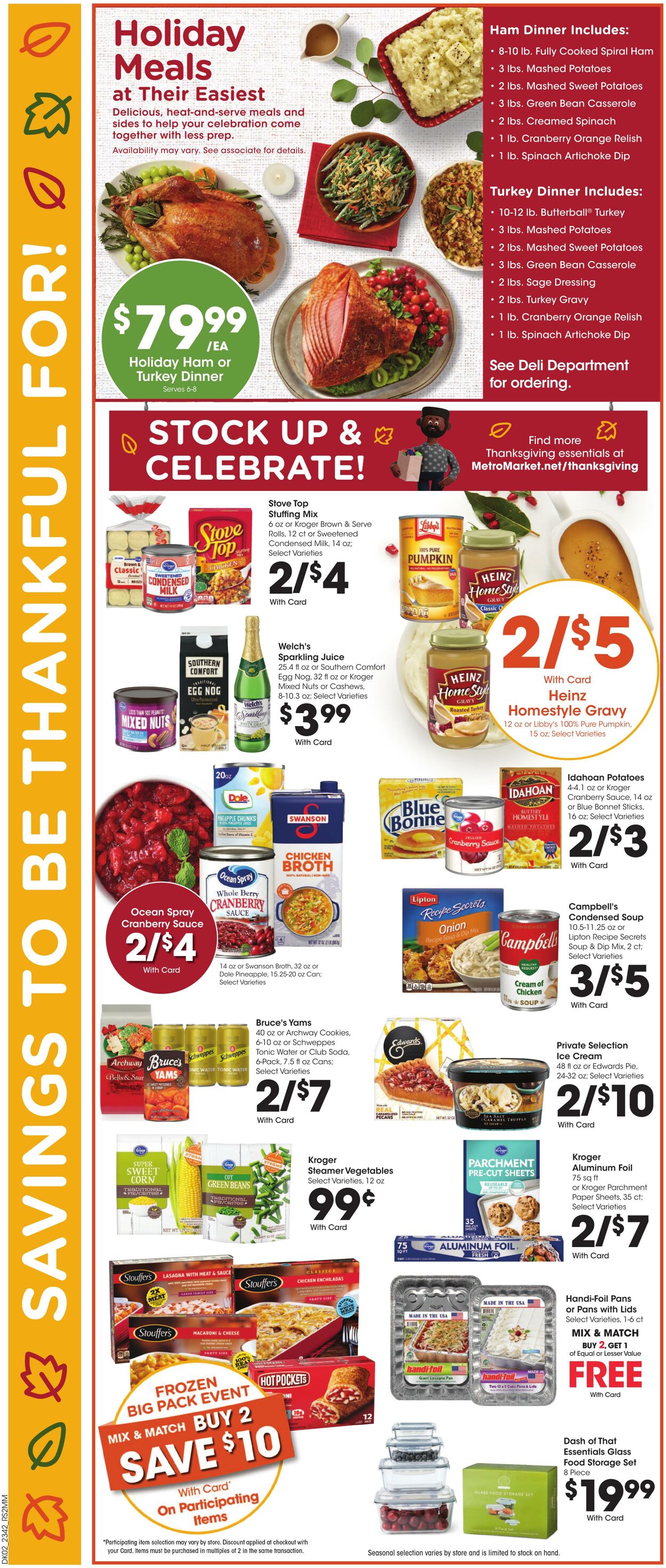 Weekly ad Metro Market 11/15/2023 - 11/23/2023