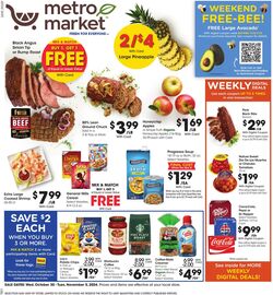 Weekly ad Metro Market 11/09/2022 - 11/15/2022