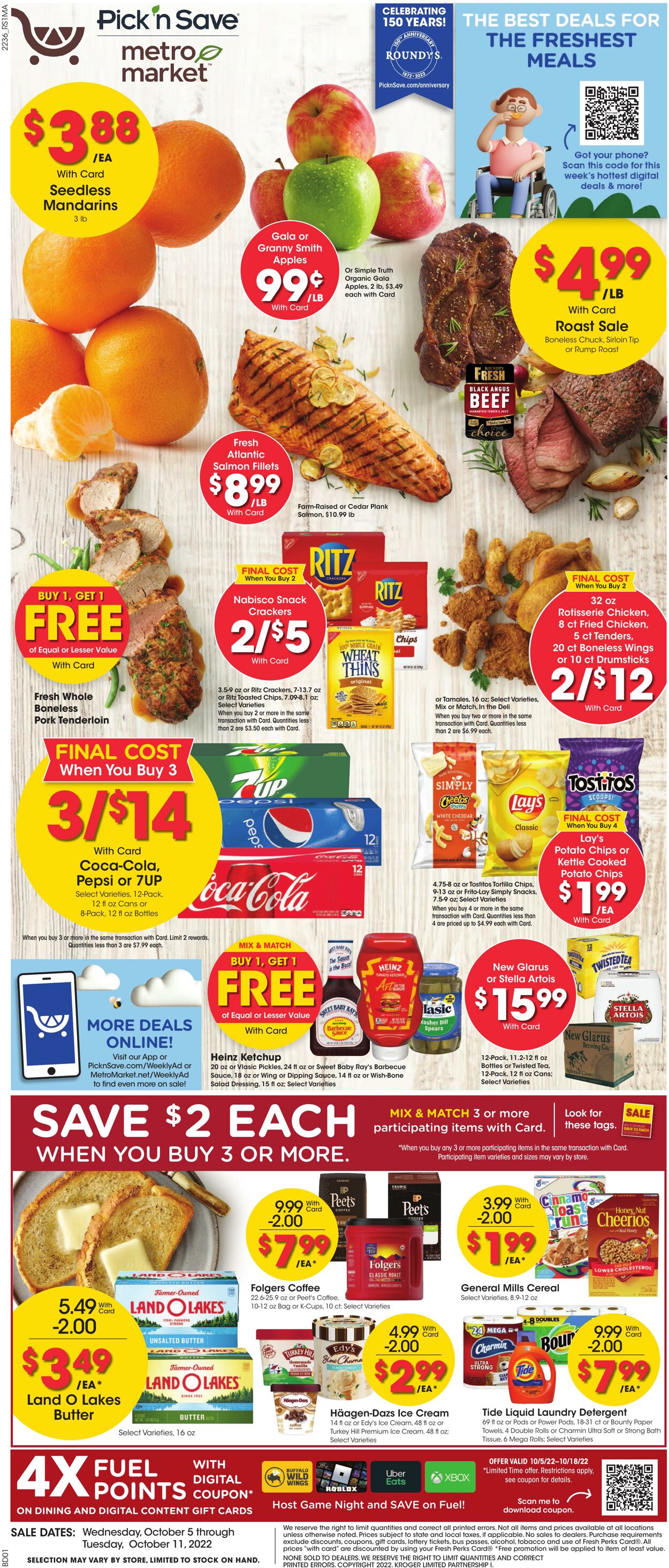 Metro Market Promotional weekly ads