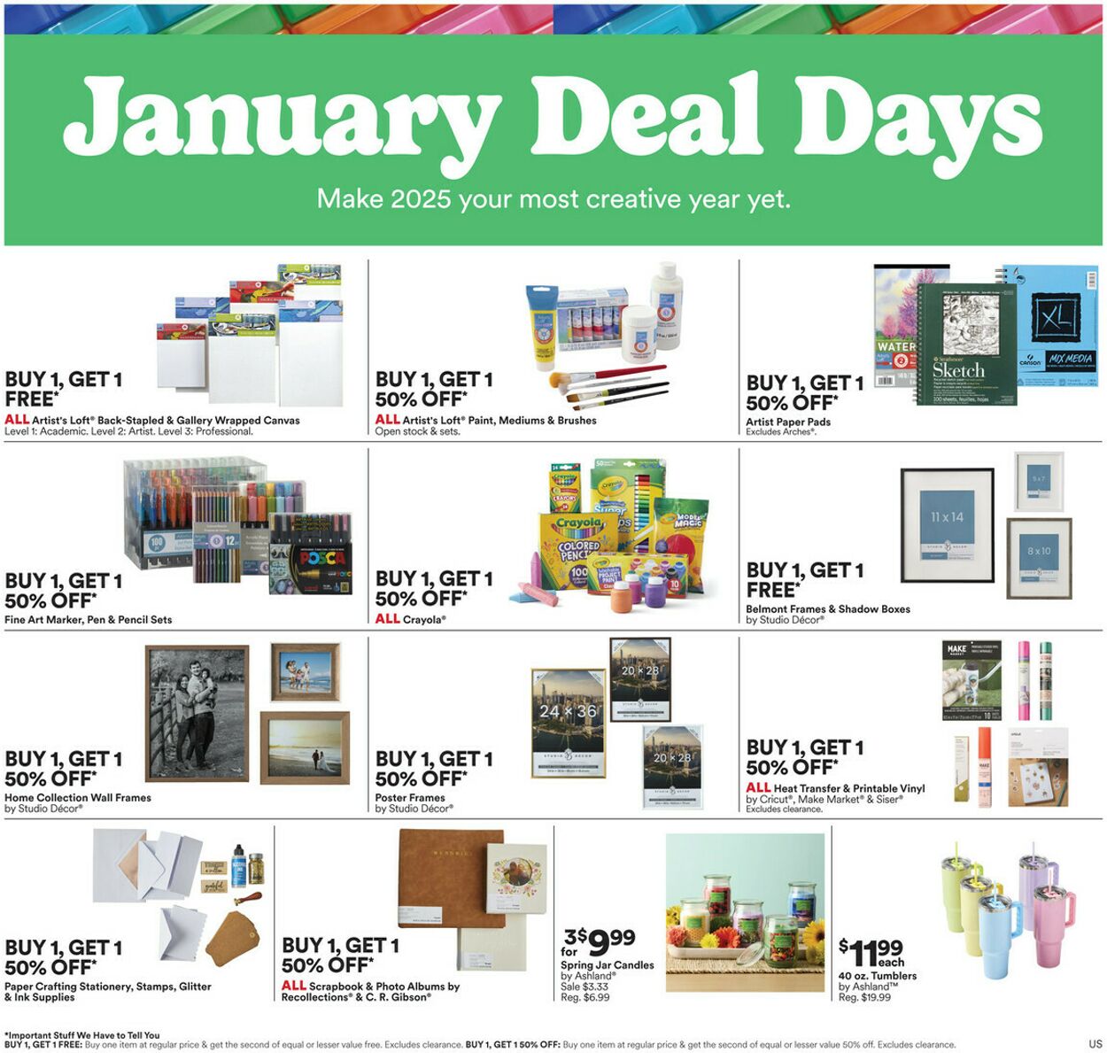 Michaels Promotional weekly ads