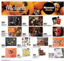 Weekly ad Michaels 10/15/2023 - 10/21/2023