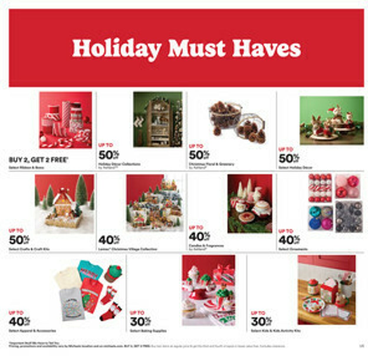 Weekly ad Michaels 11/16/2025 - 11/20/2025