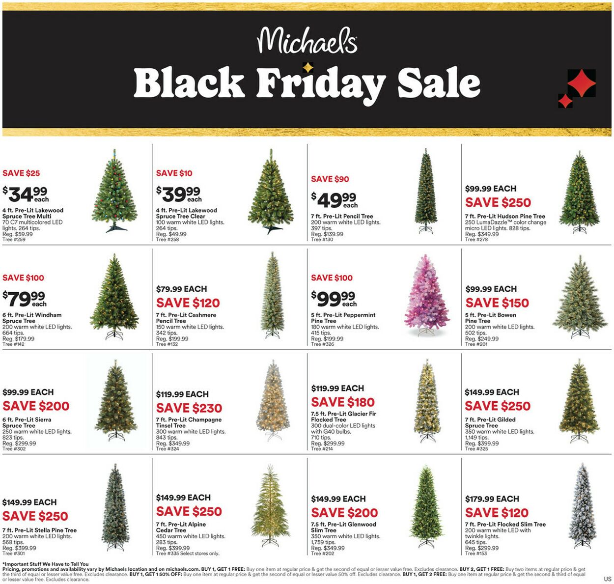 Weekly ad Michaels 11/21/2025 - 11/25/2025