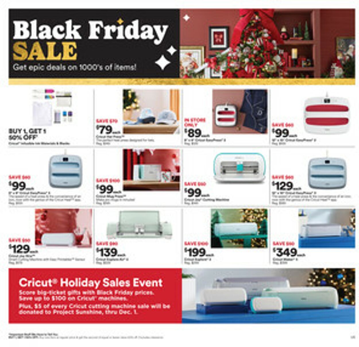 Weekly ad Michaels 11/22/2024 - 12/01/2024