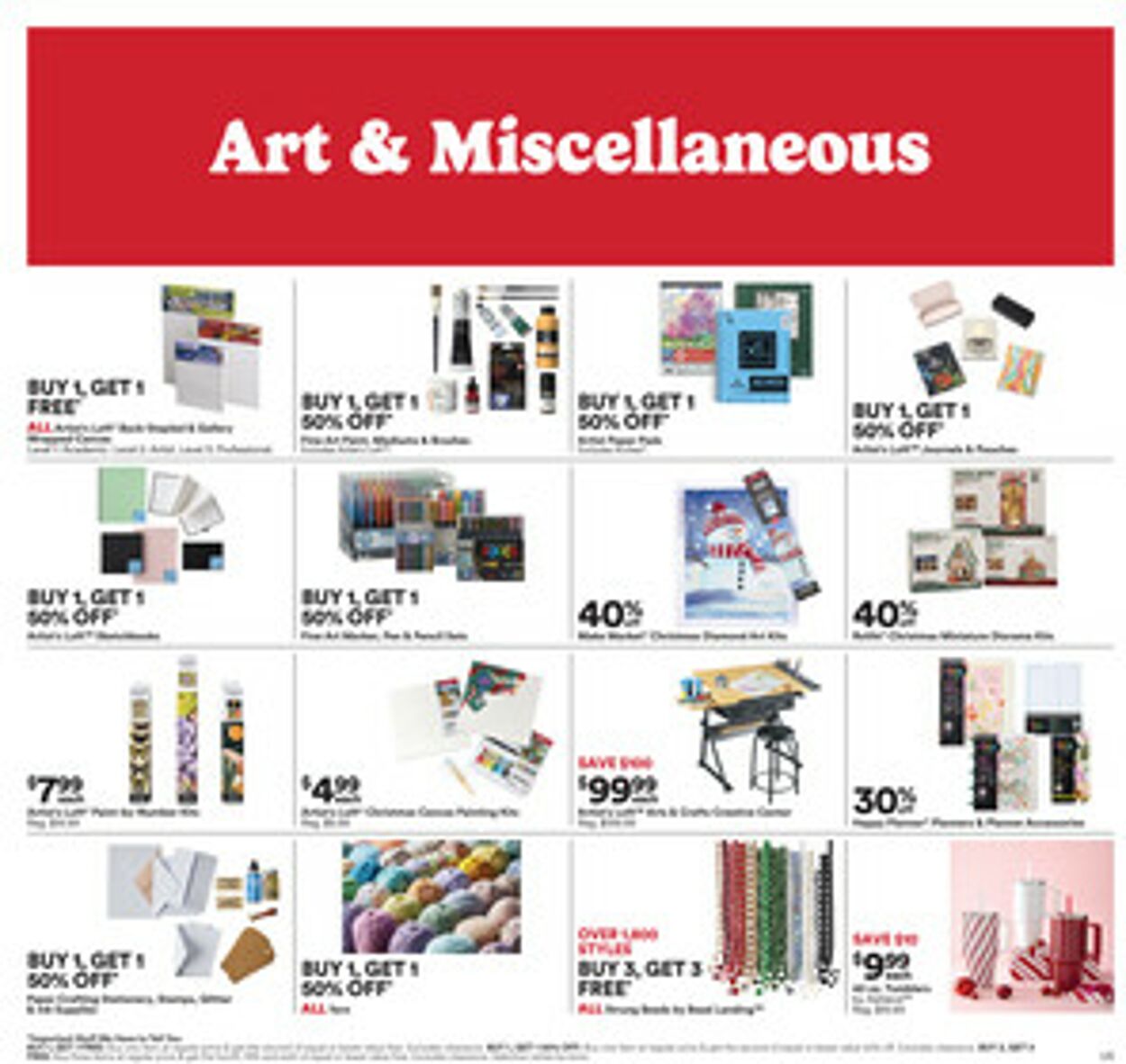 Weekly ad Michaels 12/02/2024 - 12/07/2024