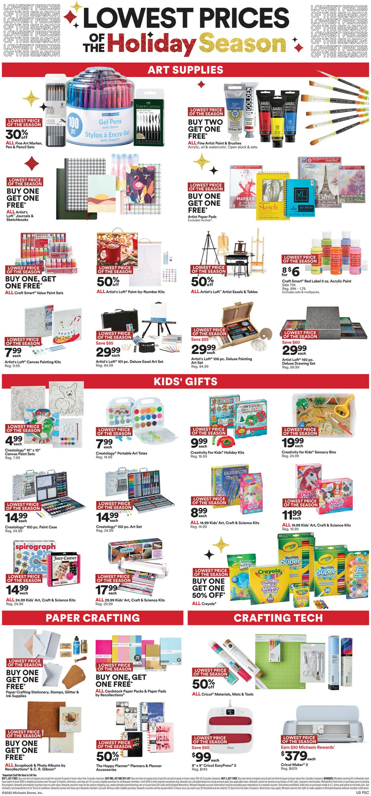 Weekly ad Michaels 12/07/2022 - 12/11/2022