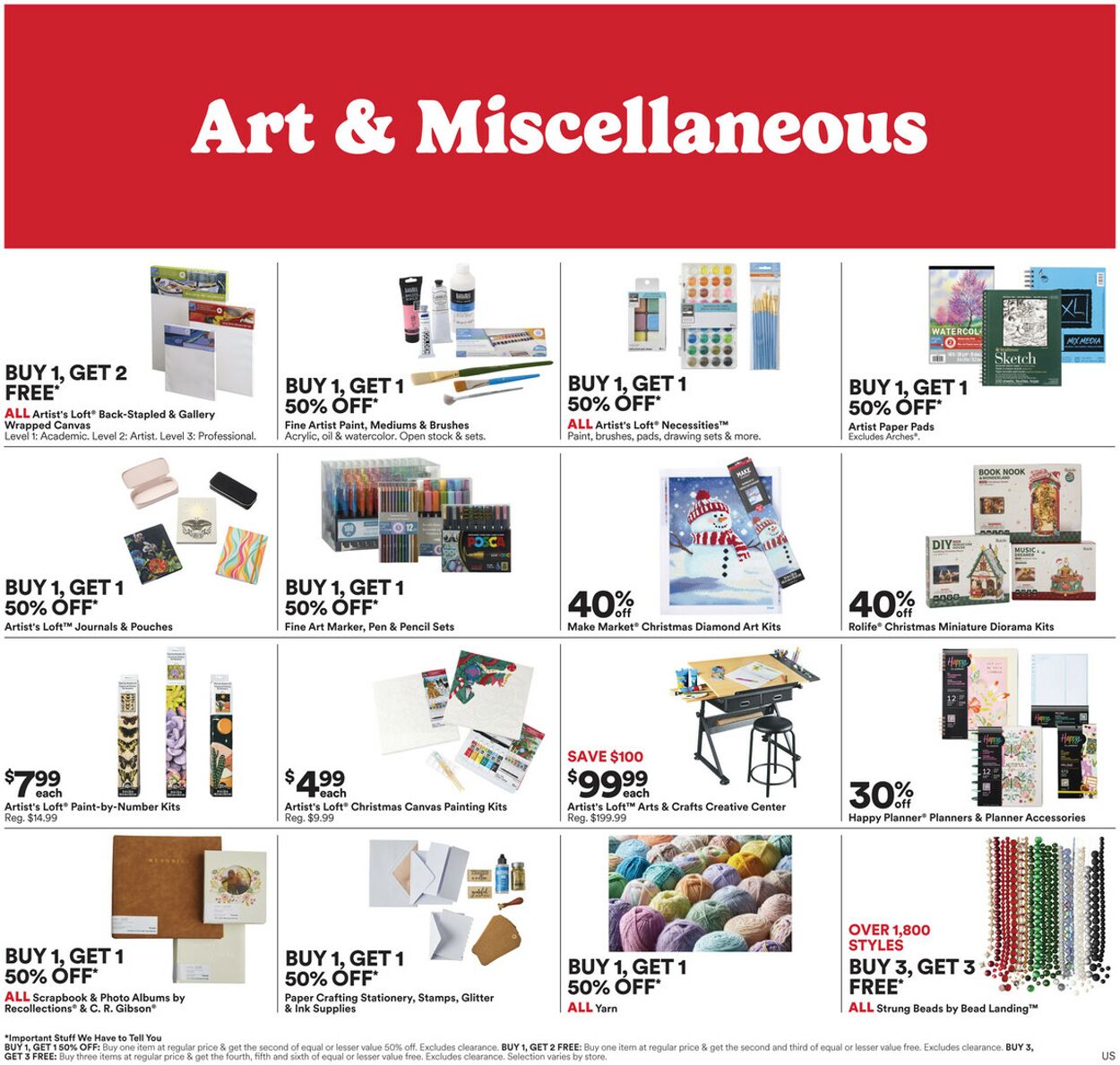 Weekly ad Michaels 12/08/2024 - 12/14/2024