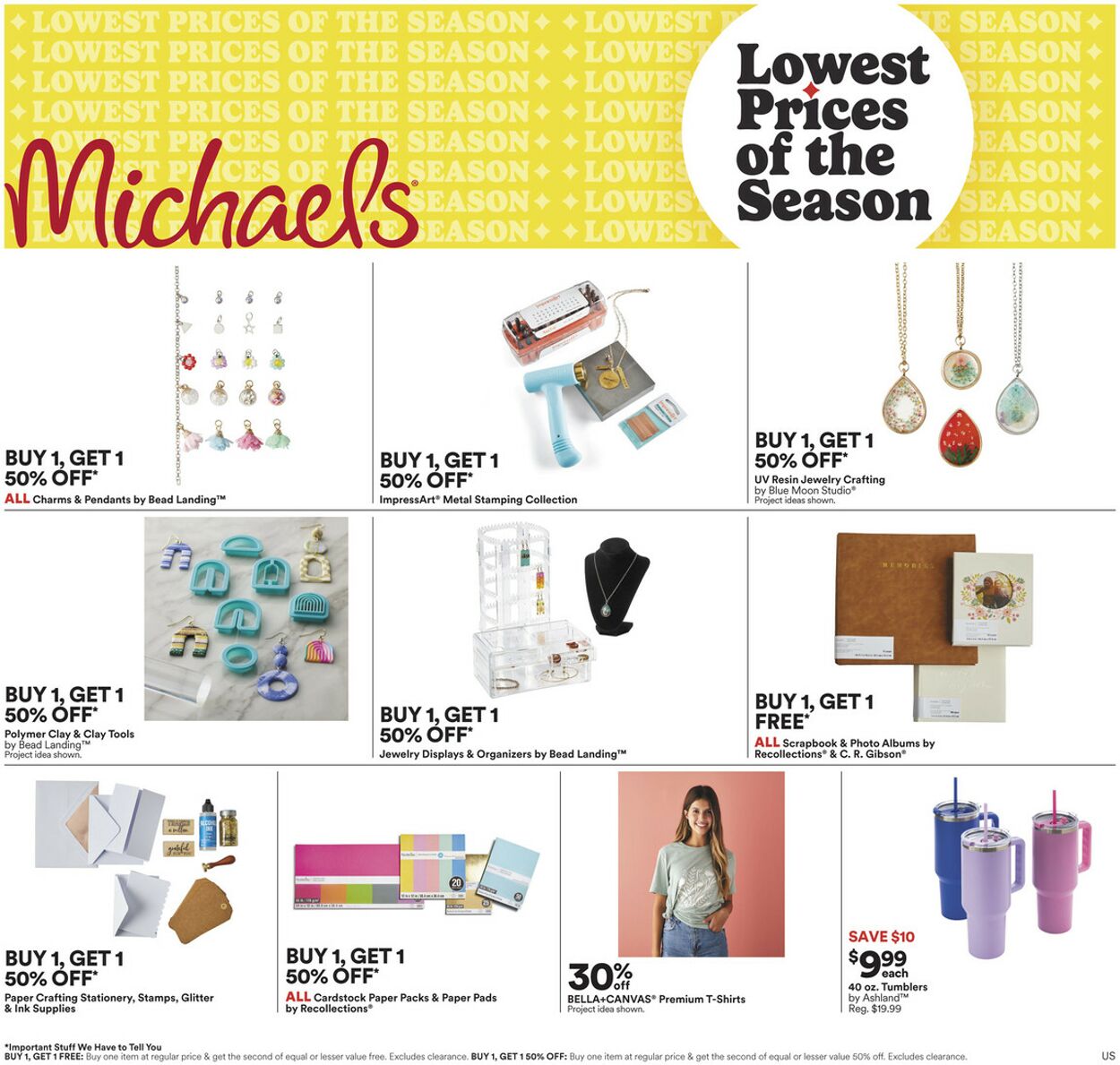 Weekly ad Michaels 03/15/2024 - 03/24/2024