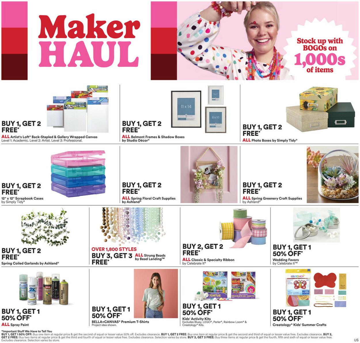 Michaels Promotional weekly ads