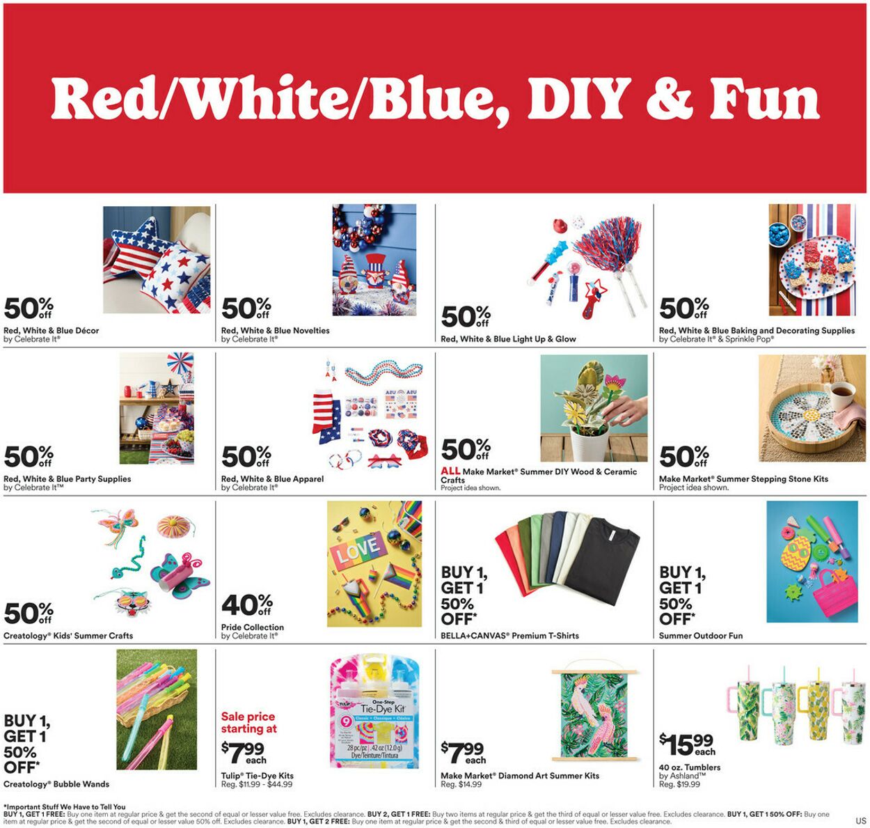 Weekly ad Michaels 06/22/2025 - 06/28/2025