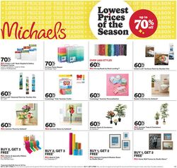 Weekly ad Michaels 05/03/2024 - 05/11/2024