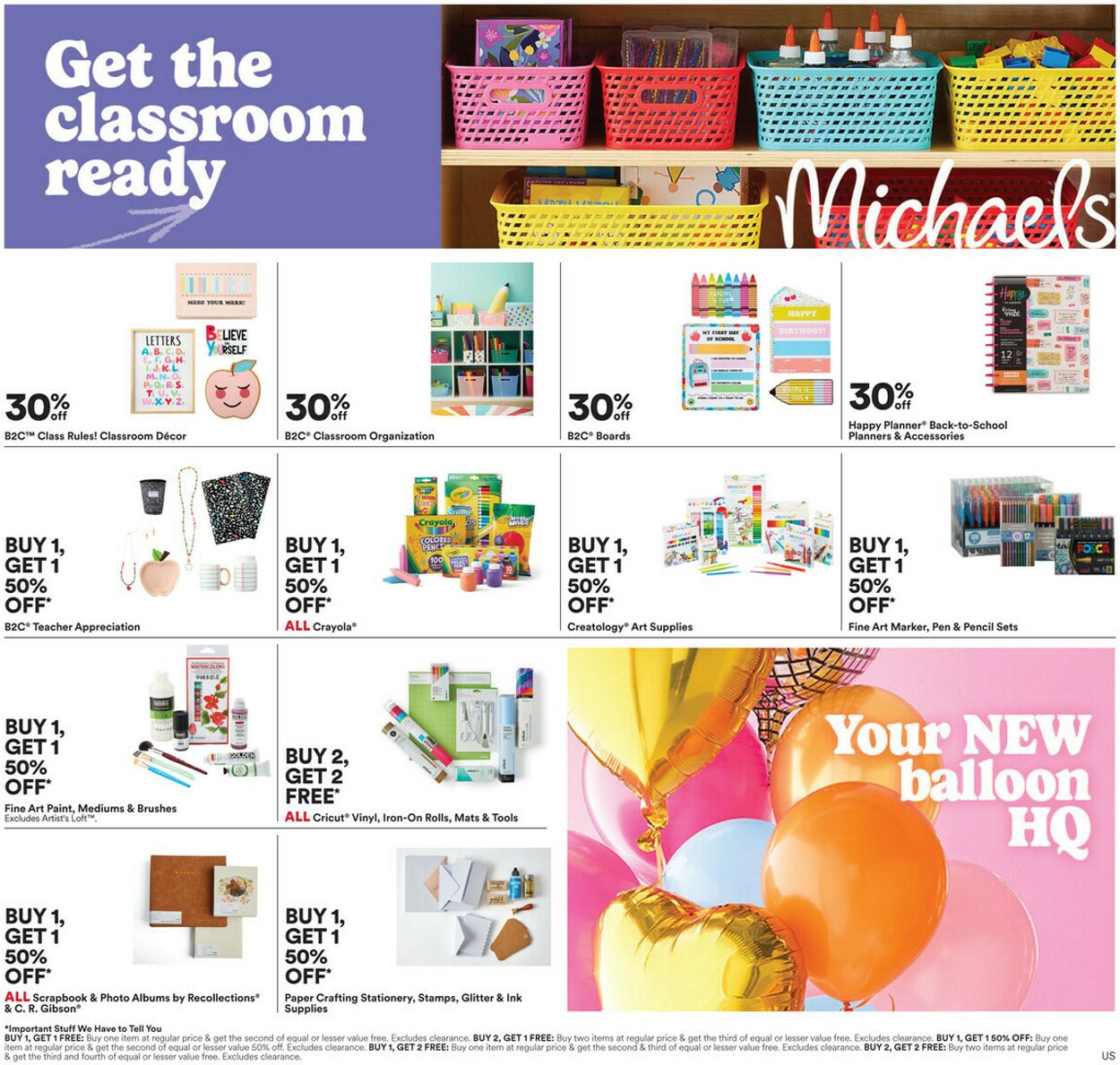 Weekly ad Michaels 07/13/2025 - 07/19/2025