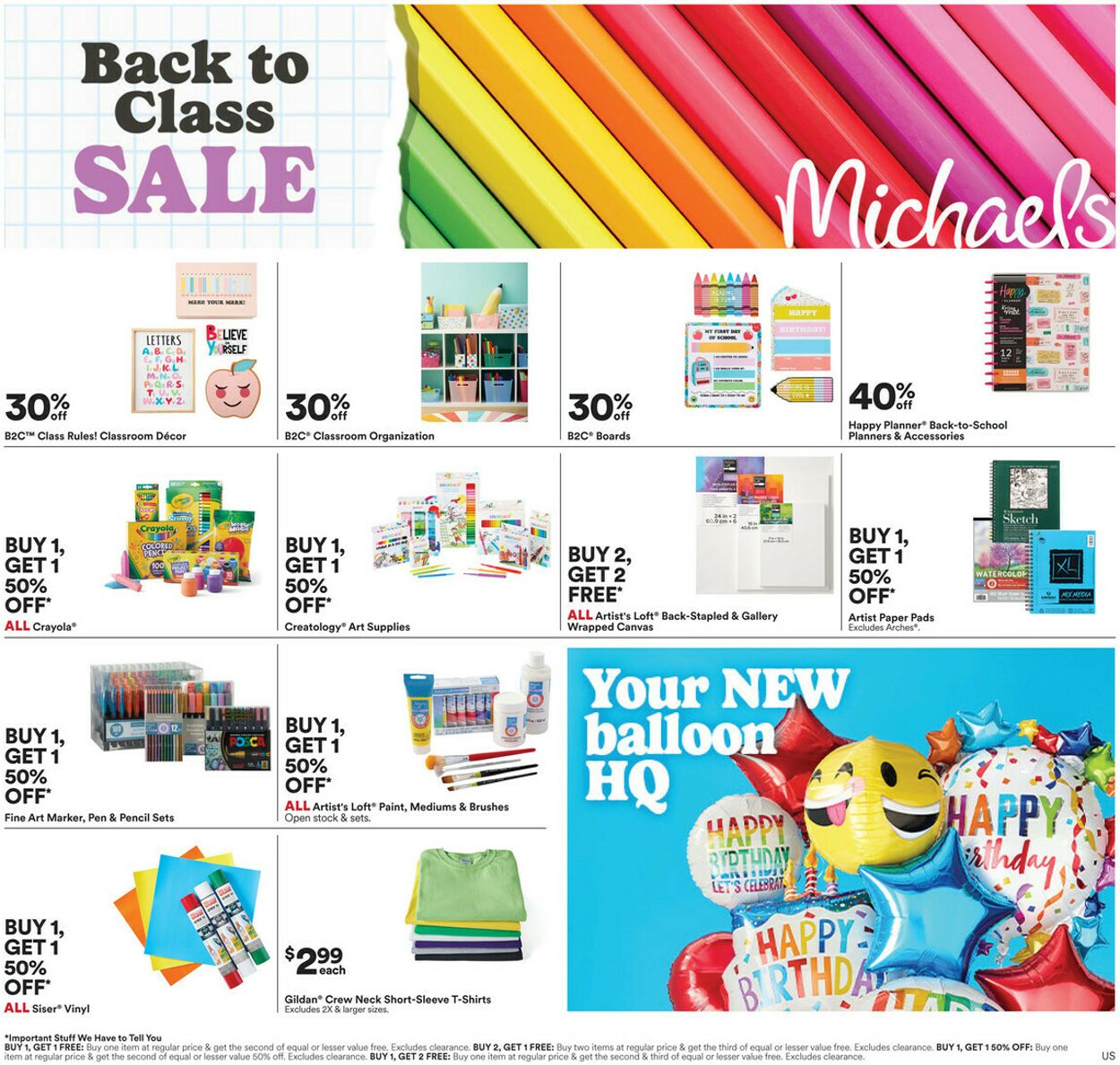 Weekly ad Michaels 07/20/2025 - 07/26/2025