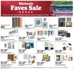 Weekly ad Michaels 08/11/2024 - 08/17/2024