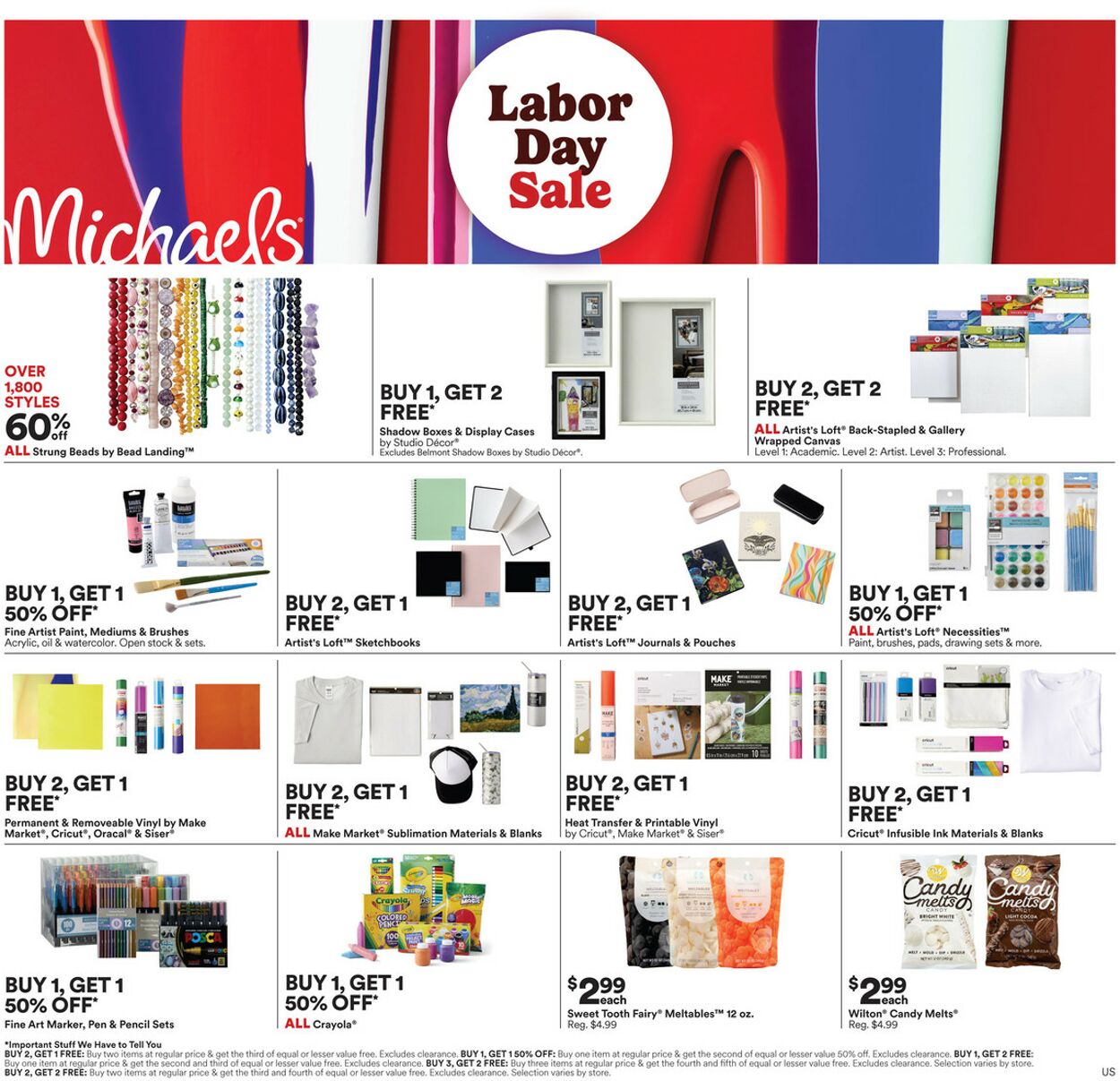 Weekly ad Michaels 09/01/2024 - 09/07/2024