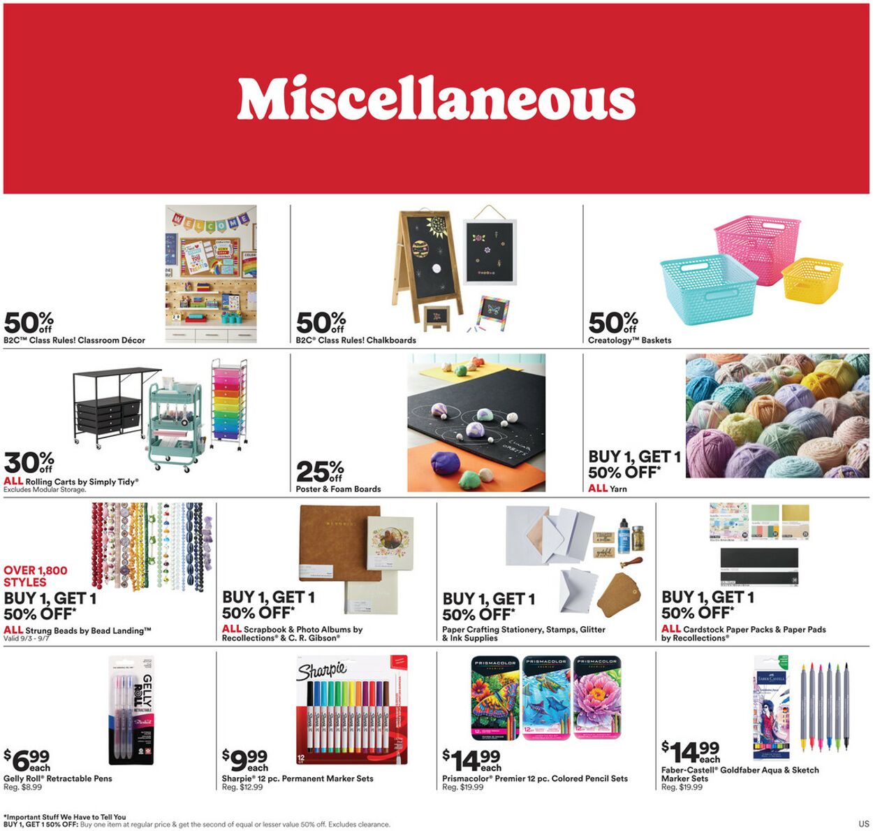 Weekly ad Michaels 09/01/2024 - 09/07/2024