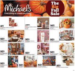 Weekly ad Michaels 09/10/2023 - 09/14/2023