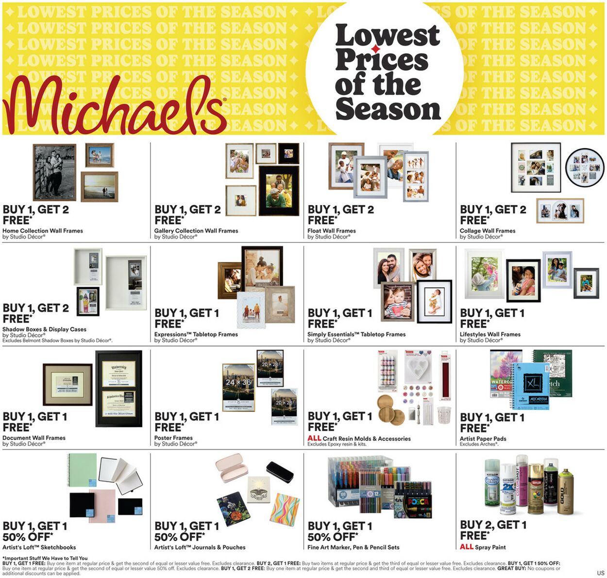 Weekly ad Michaels 09/13/2024 - 09/22/2024