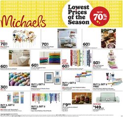 Weekly ad Michaels 09/29/2024 - 10/05/2024