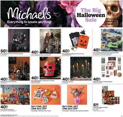 Weekly ad Michaels 09/25/2023 - 09/30/2023