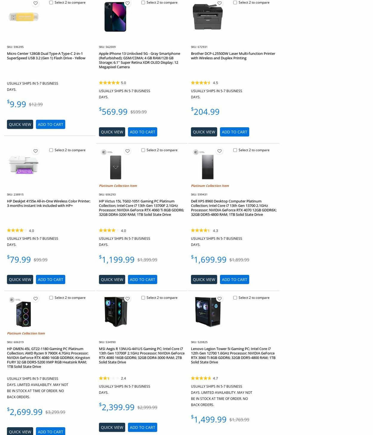 Weekly ad Micro Center 12/11/2023 - 12/20/2023