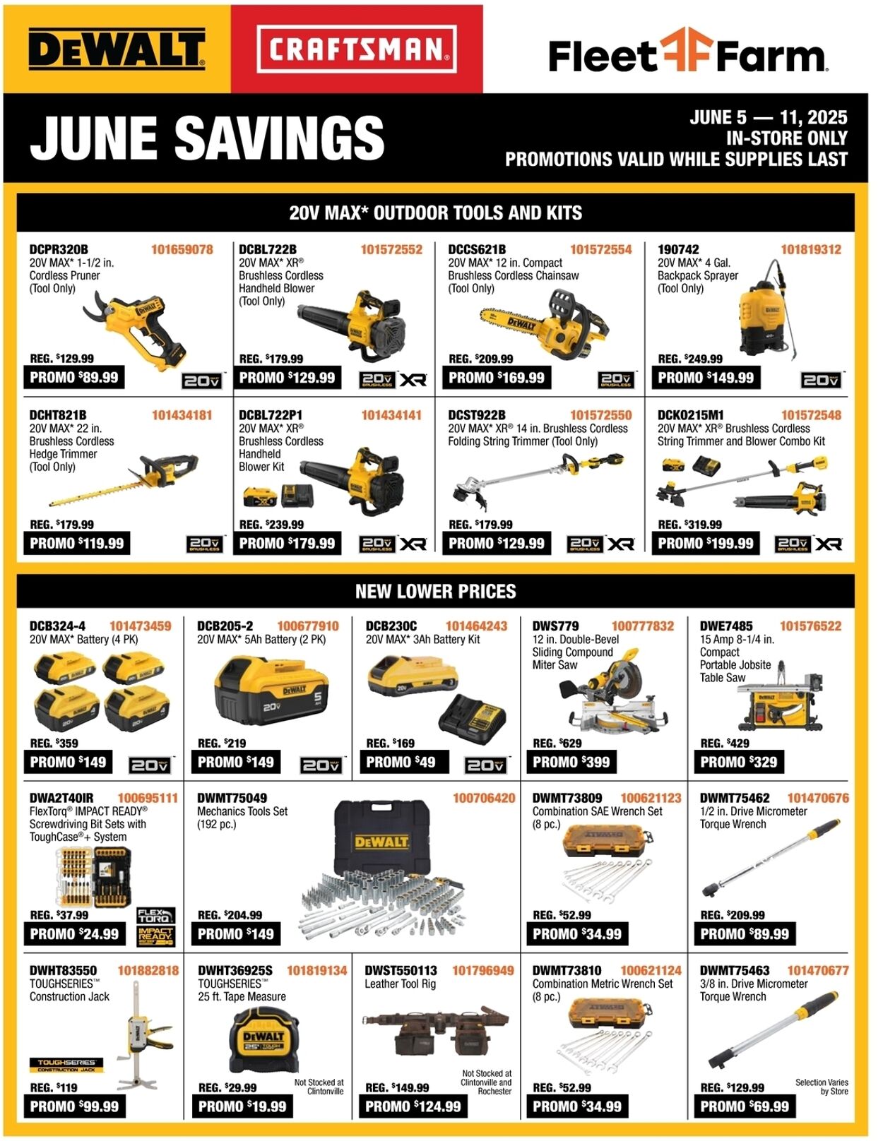 Weekly ad Mills Fleet Farm 06/05/2025 - 06/11/2025