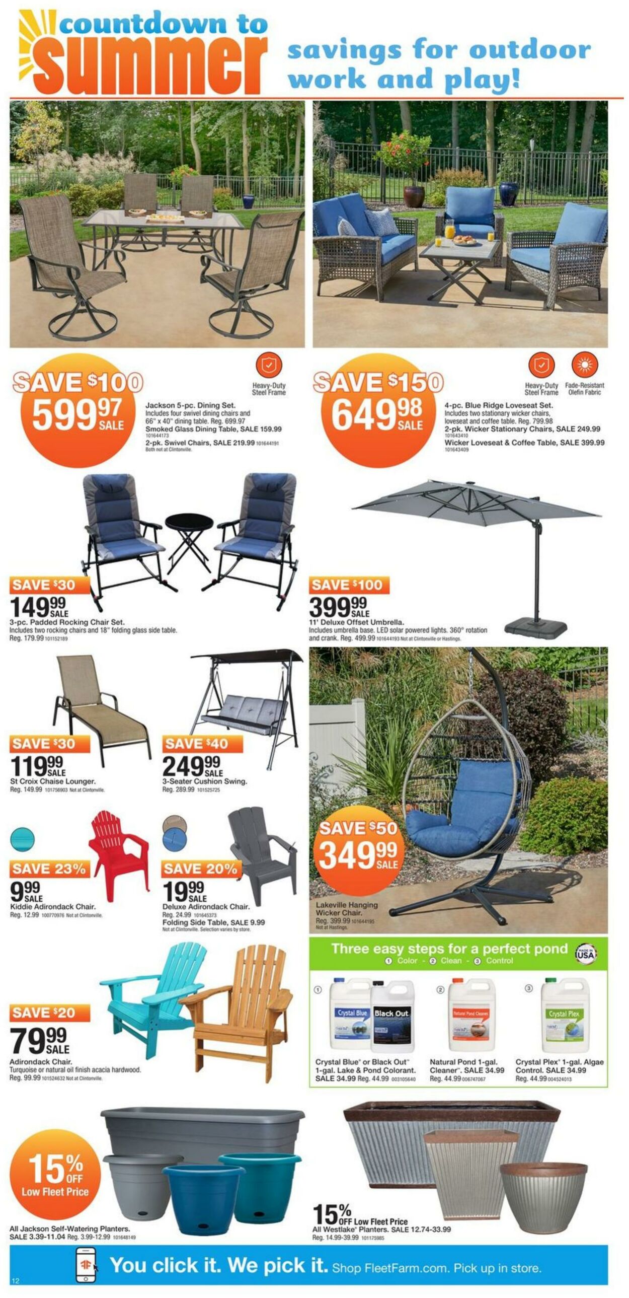 Weekly ad Mills Fleet Farm 05/17/2023 - 05/29/2023