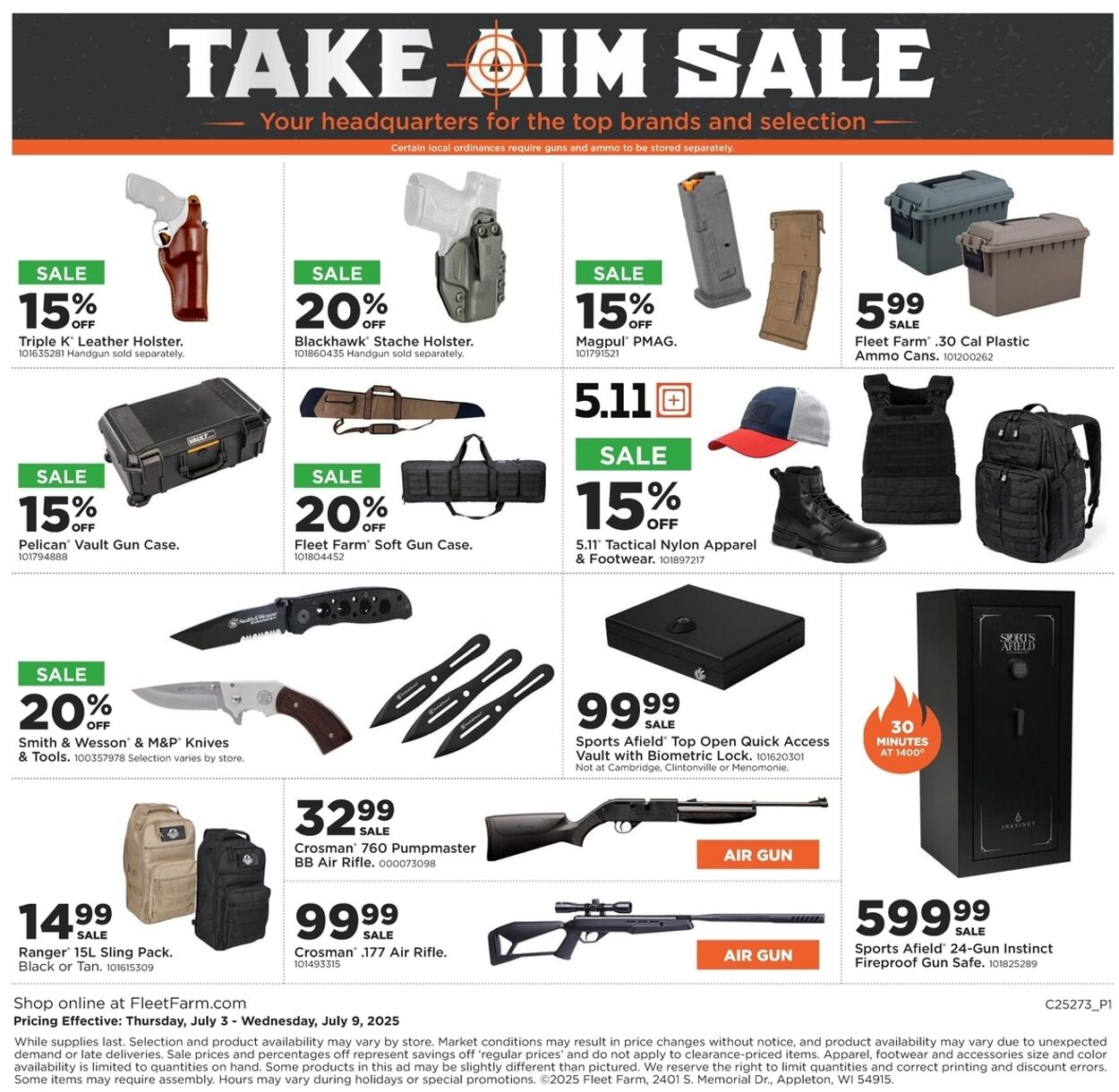 Weekly ad Mills Fleet Farm 07/03/2025 - 07/09/2025