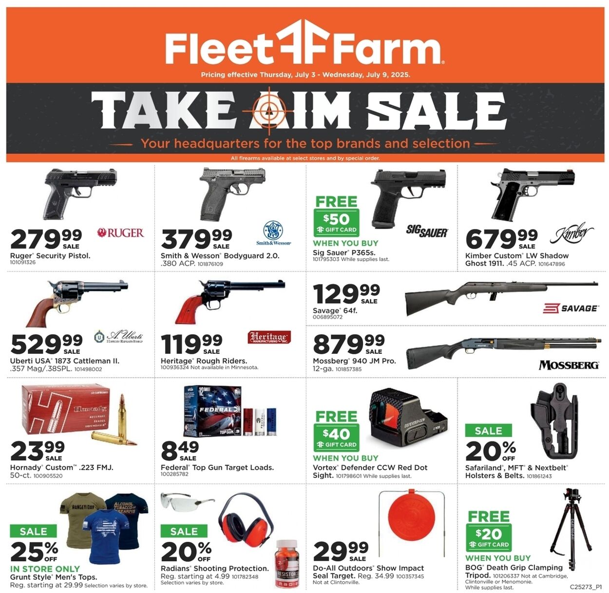 Weekly ad Mills Fleet Farm 07/03/2025 - 07/09/2025