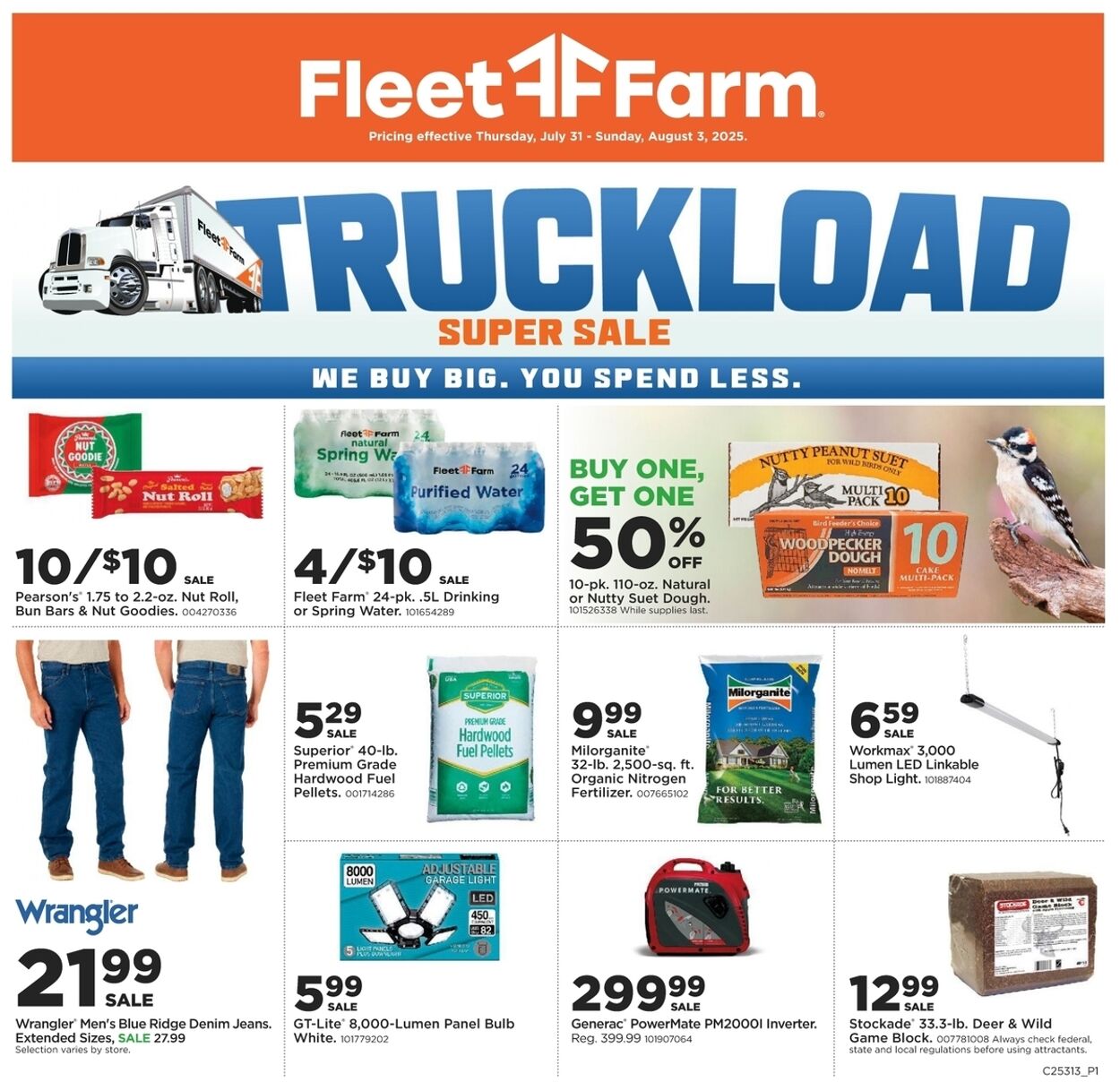 Weekly ad Mills Fleet Farm 07/28/2025 - 07/30/2025