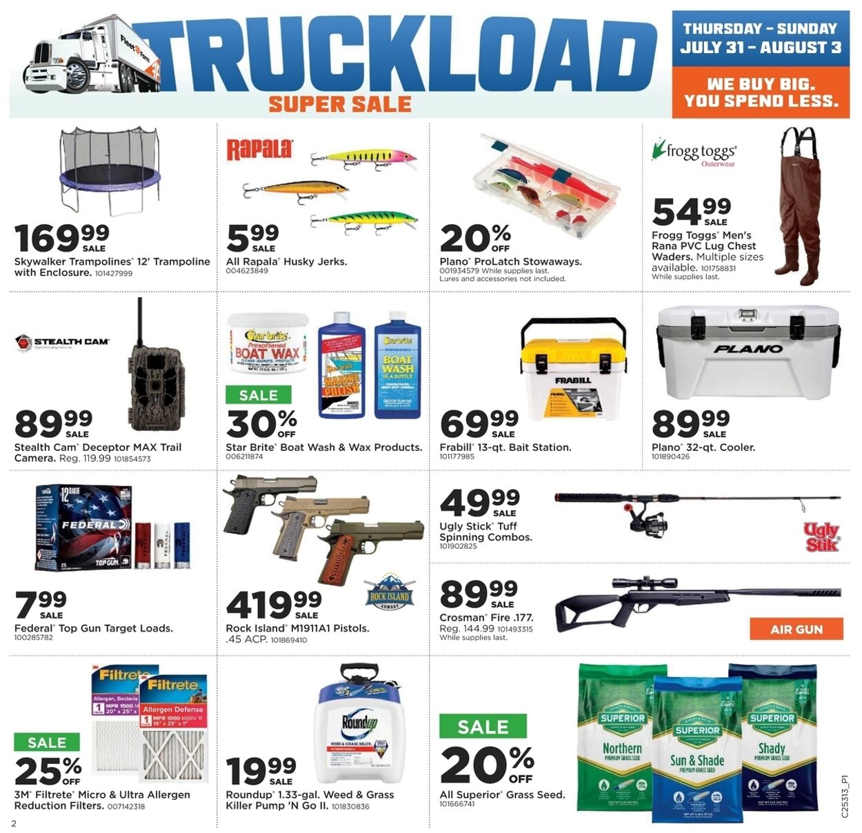 Weekly ad Mills Fleet Farm 07/28/2025 - 07/30/2025
