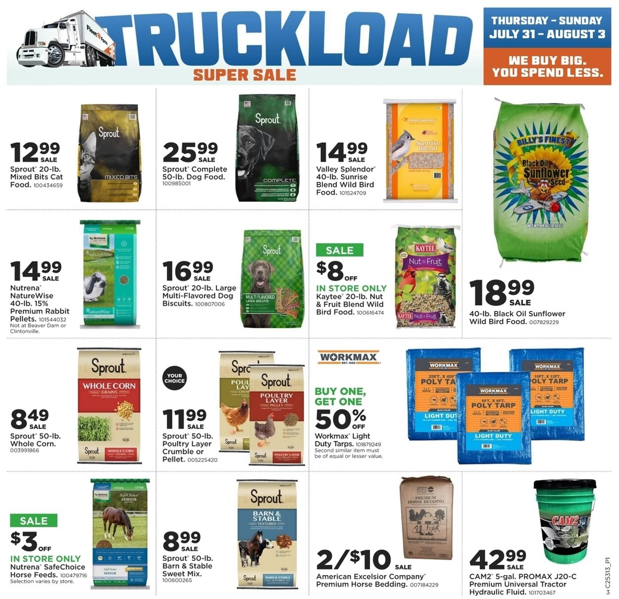Weekly ad Mills Fleet Farm 07/28/2025 - 07/30/2025