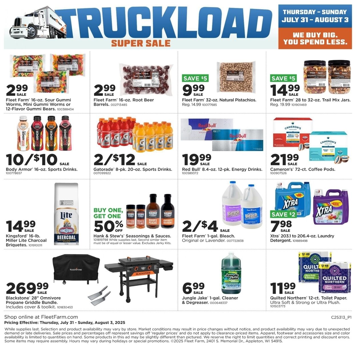 Weekly ad Mills Fleet Farm 07/28/2025 - 07/30/2025