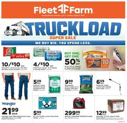 Weekly ad Mills Fleet Farm 07/28/2025 - 07/30/2025