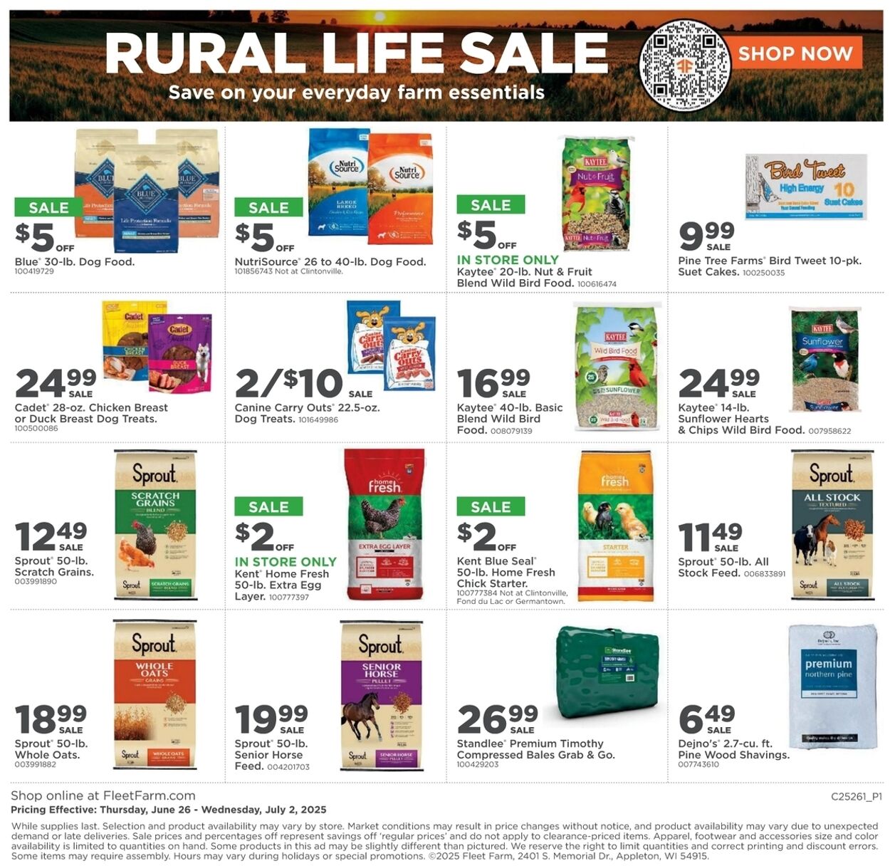 Weekly ad Mills Fleet Farm 06/26/2025 - 07/02/2025