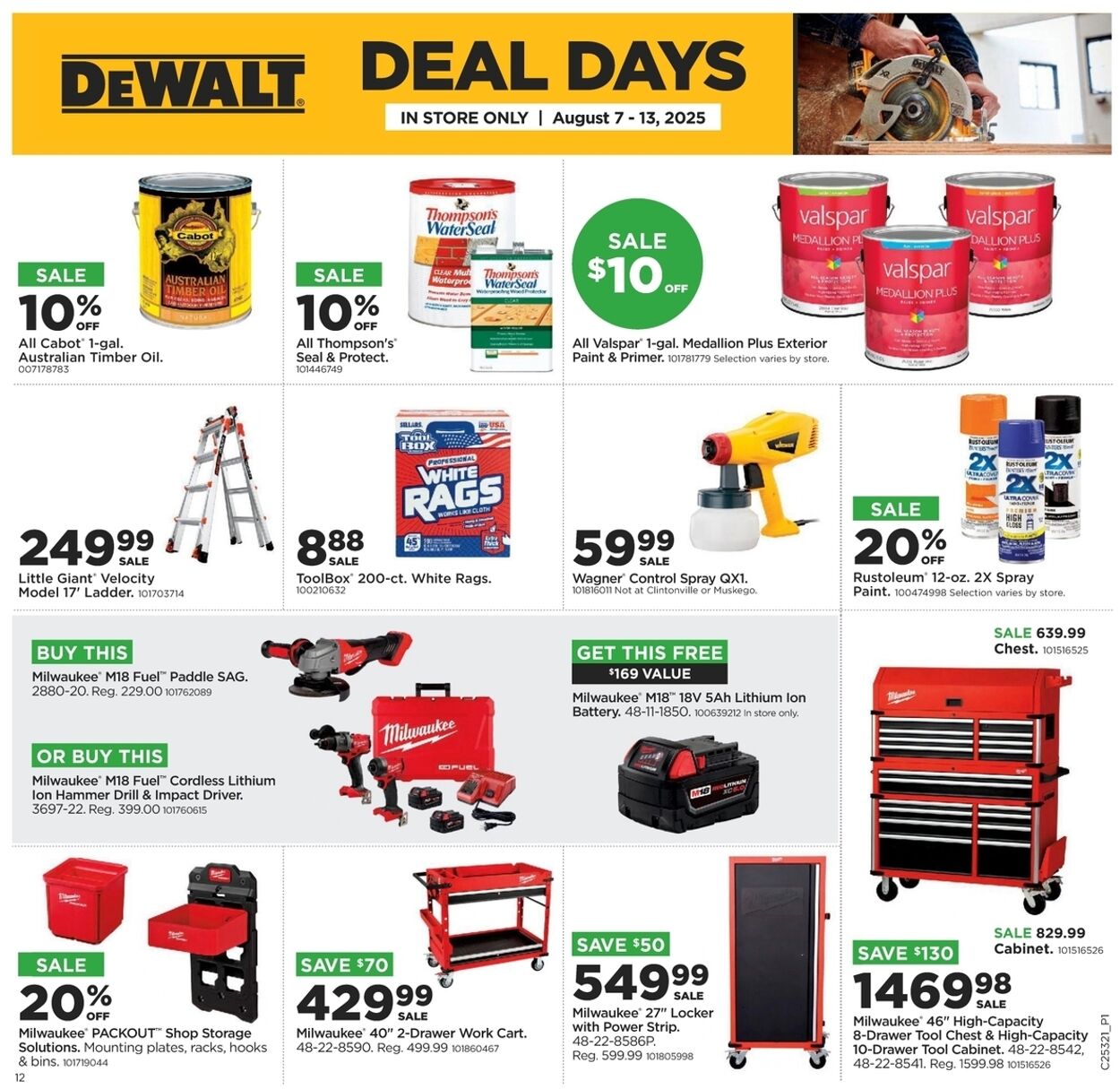Weekly ad Mills Fleet Farm 08/07/2025 - 08/13/2025