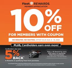 Weekly ad Mills Fleet Farm 08/07/2025 - 08/13/2025